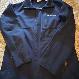 Columbia Navy Full-Zip Jacket